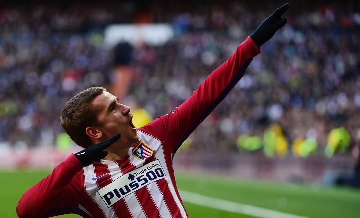 Griezmann celebrando un gol