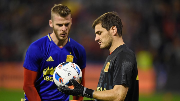 Iker Casillas y David de Gea