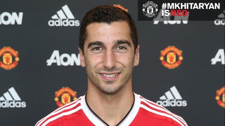 Mkhitaryan Manchester United