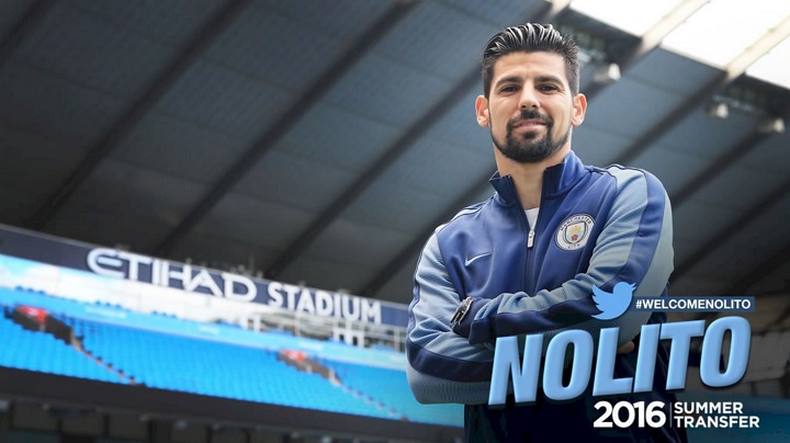 Nolito Manchester City