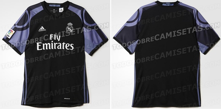 Real Madrid tercera equipacion 2016-2017