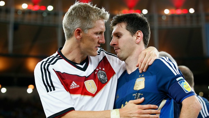 Schweinsteiger y Messi