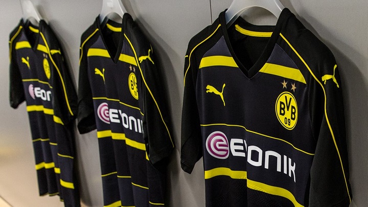 Segunda equipacion Borusia Dortmund 2016-2017 1