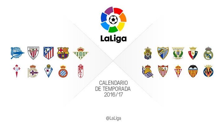 calendario LaLiga 2016-2017