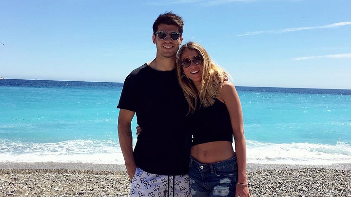 Alvaro Morata y Alice Campello