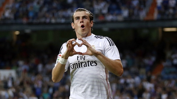 Gareth Bale feliz