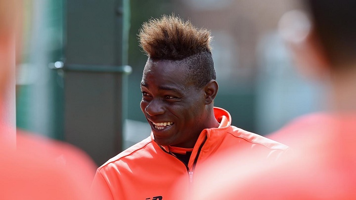 Mario Balotelli entrenamiento