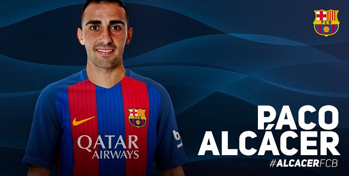 Paco Alcacer Barcelona