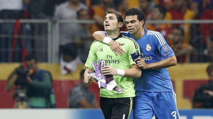 Pepe y Casillas