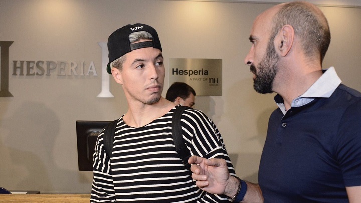 Samir Nasri y Monchi