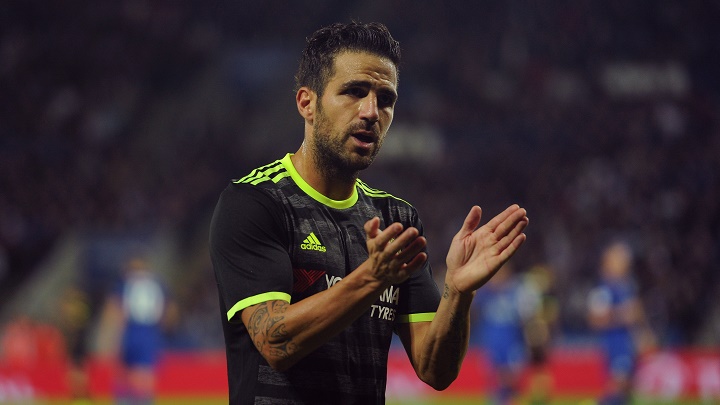 Cesc aplaudiendo