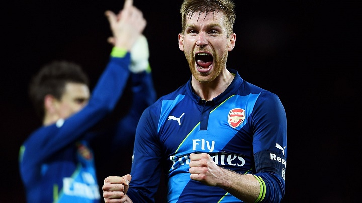 Per Mertesacker feliz