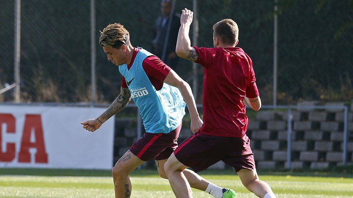 jose-maria-gimenez-entrenando