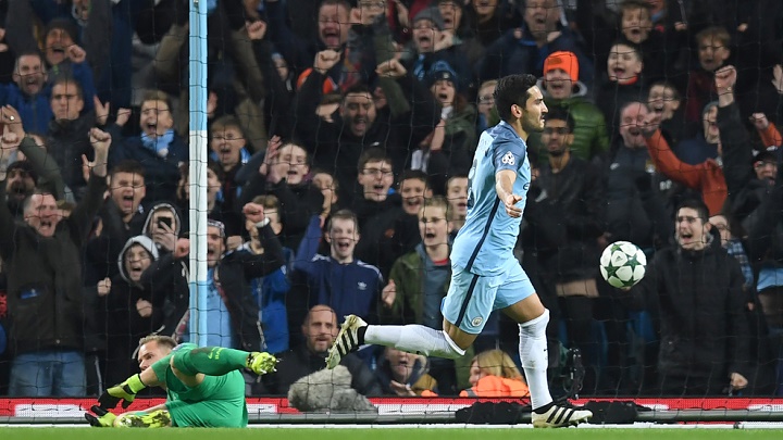 Gündogan celebrando un gol