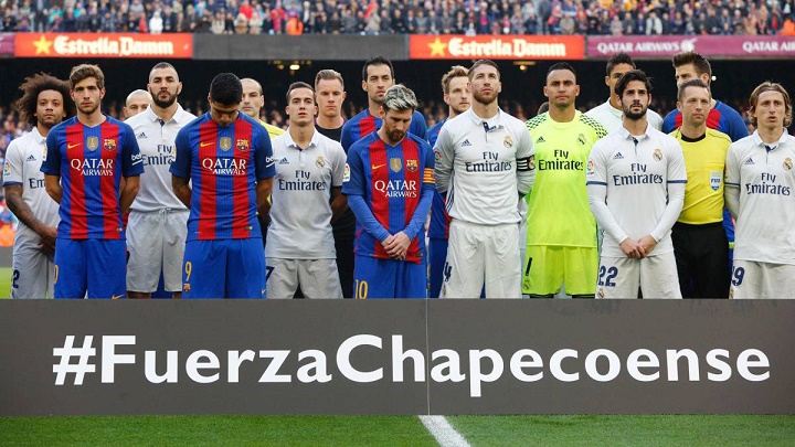 Madrid-Barcelona-Chapecoense