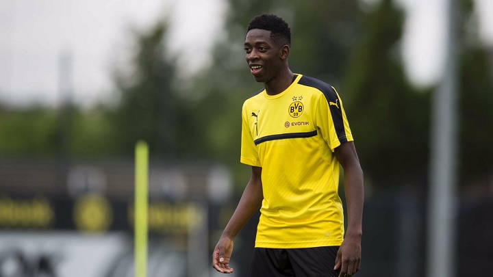 Dembele-entrenamiento