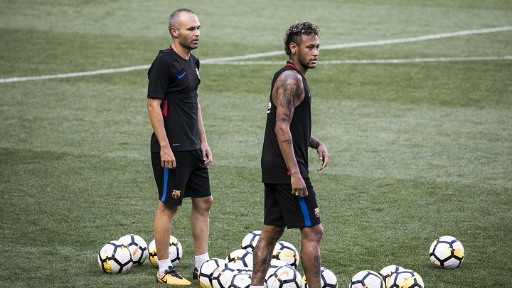 Neymar-entrenamiento