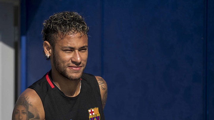 Neymar-entrenamiento