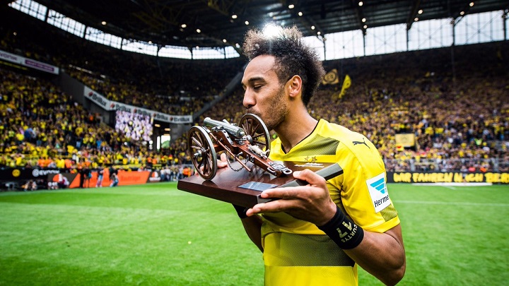 Aubameyang-goleador-Bundesliga