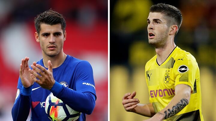 Morata-y-Pulisic