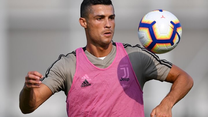 Cristiano-Ronaldo-entrenamiento-Juventus