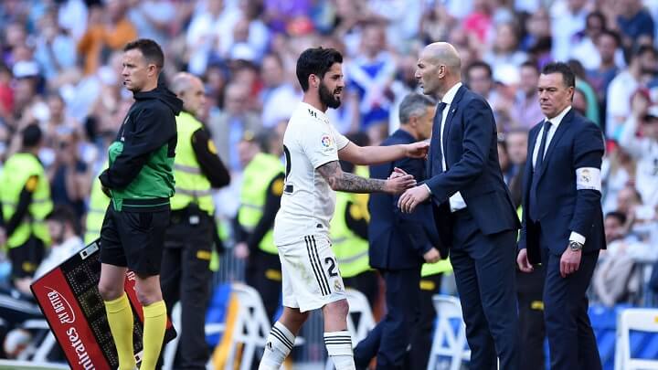 Zidane-e-Isco